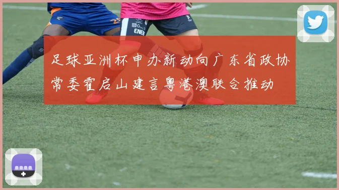 足球亚洲杯申办新动向广东省政协常委霍启山建言粤港澳联合推动